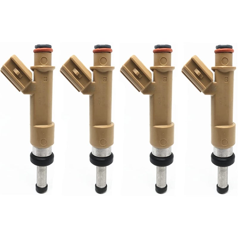 IXGKHC 4PCS 12 Holes Fuel Injectors 2009-2018 Replacement For Toyota Corolla 1.8L,2009-2013 Matrix,2008-2009 Scion xD,2009-2010 Pontiac Vibe L4,Replace# FJ1068 23250-0T010 23250-0T020 - Image 2